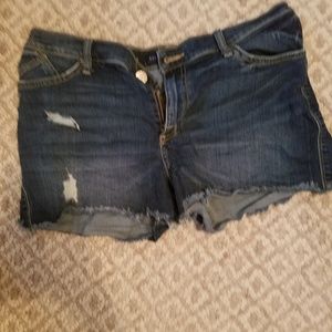 Cut off Rockstar Denim Shorts